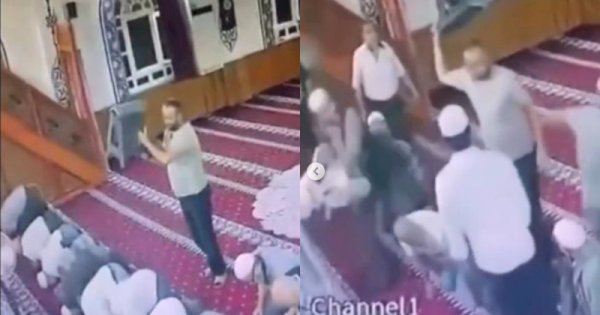 Viral Pria Pukul Imam Salat Pakai Kursi, Endingnya Dibalas oleh Jemaah