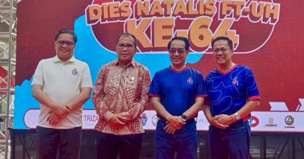 Dies Natalis ke-64 Teknik Unhas, Danny Pomanto Raih Alumni Award 2024