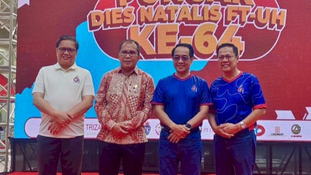 Dies Natalis ke-64 Teknik Unhas, Danny Pomanto Raih Alumni Award 2024