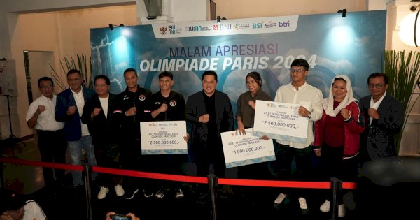 Atlet Berprestasi di Olimpiade Paris Dapat Bonus, Nilainya Rp 6 Miliar