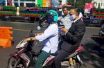 Basdir Dibonceng Motor ke Pelantikan Anggota DPRD Makassar: Ini Nazar