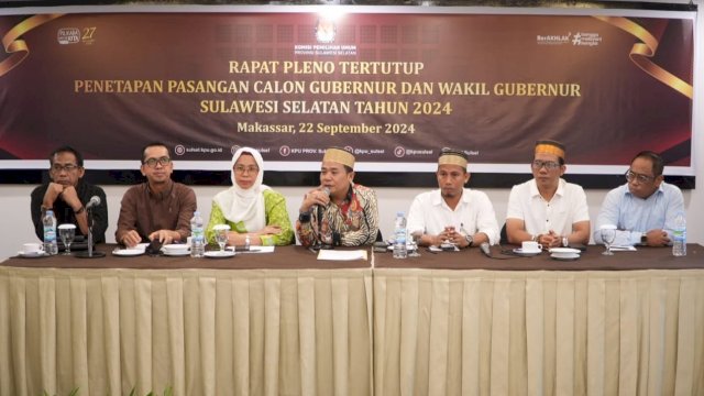 KPU Tetapkan 6.680.807 DPT di Pilkada Sulsel