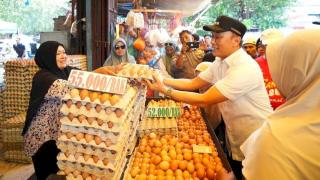 Harga Bahan Pokok di Makassar Masih Stabil 