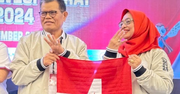 PHS-Enny Dapat Nomor Urut 4, Ini Makna Angka Empat bagi Prof Husain