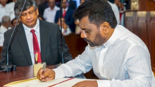 Partainya Cuma Dapat 3 Kursi, Presiden Baru Sri Langka Bubarkan Parlemen