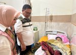 Didampingi Pj Ketua PKK, Pj Wali Kota Palopo Melayat Kerumah Alm Muh Zidan Korban Laka