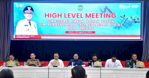 Pj Wali Kota Palopo Hadiri High Level Meeting Stabilitasi Harga Bahan Pokok