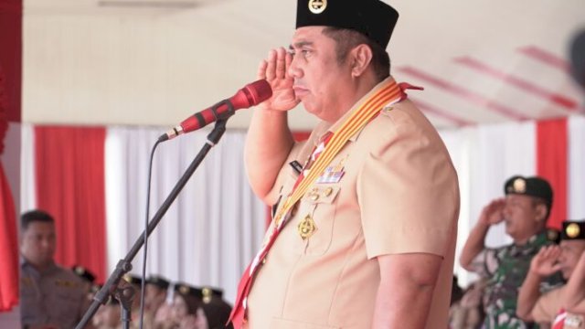 Bupati Maros Wajibkan Pegawai Kenakan Seragam Pramuka Tiap 14 Agustus