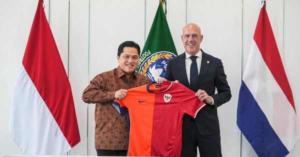 PSSI dan KNVB Resmi Kerjasama, Timnas Indonesia Bakal Rutin Bertemu Banda 