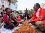 Kampanye di Pasar Sungguminasa, Danny Pomanto Tampung Aspiraai Pedagang