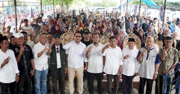 Andi Sudirman Resmikan Posko Laskar Andalan Barru, Tomas: Lanjutkan Pembangunan Sulsel