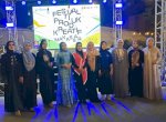 World of Chayra Luncurkan Phinisi 99 Hijab Series, Terinspirasi Ikon Makassar di Festival Produk Kreatif