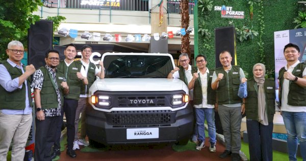 Pj Sekda Makassar Bersama Kalla Toyota Luncurkan Toyota All New Hilux Rangga 