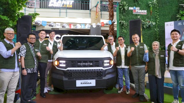 Pj Sekda Makassar Bersama Kalla Toyota Luncurkan Toyota All New Hilux Rangga 