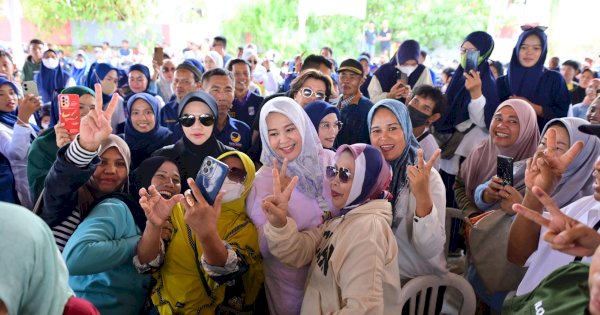 Warga Saat Kampanye Fatmawati di Gowa: Kita Pilih yang Ada Perempuannya di TPS