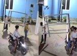 Tiga Remaja Terekam CCTV Maling Jemuran Baju, Netizen: Malu-maluin 