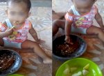 Viral Balita Dibiarkan Makan Sambal Rujak hingga Nangis Kepedesan, Netizen Geram 