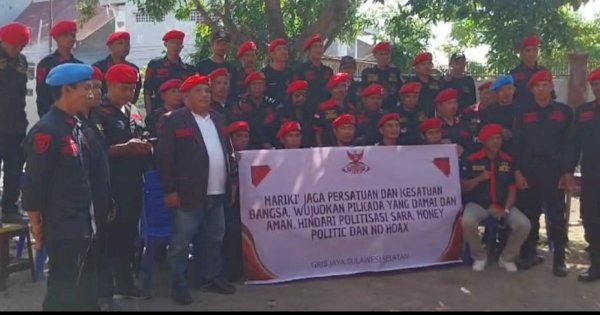 GRIB Jaya Sulsel Ajak Masyarakat Ciptakan Pilkada yang Aman dan Damai