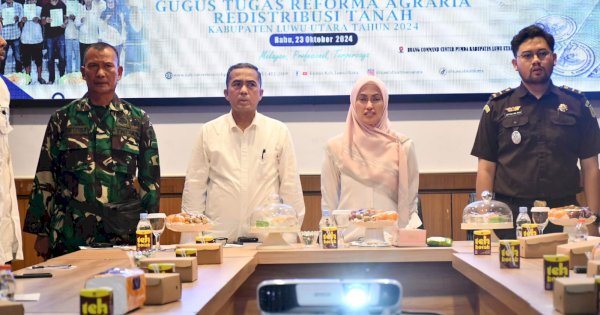 BPN Luwu Utara Tetapkan 1.049 Bidang Tanah untuk Redistribusi di Empat Kecamatan