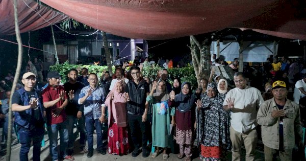 Tatap Muka di Sabbang Selatan, Pasangan Fauzi-Ajie Tegaskan Komitmen Tanpa Politik Uang