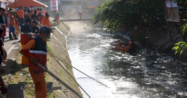 Arwin Azis Apresiasi Kekompakan Masyarakat dan Pemkot Bersihkan Kanal