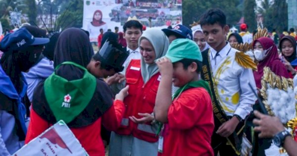 Bupati Indah Buka Camping Ceria PMR Luwu Utara