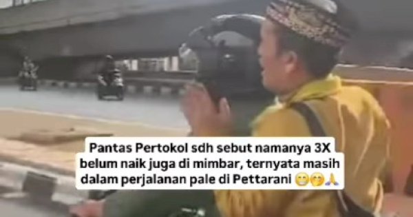 Sempat Viral Tak Pakai Helm di Jalanan Makassar, Ustadz Maulana Kena Tilang 