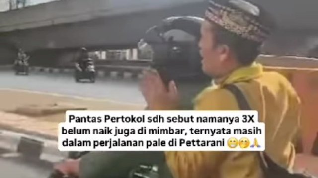 Sempat Viral Tak Pakai Helm di Jalanan Makassar, Ustadz Maulana Kena Tilang 