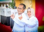 Potret Danny Pomanto dan Indira Salurkan Hak Pilih di TPS Pada Pilkada Serentak