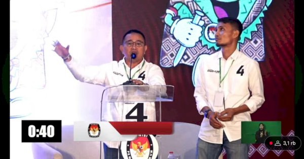 Jawaban Lugas Abang Fauzi di Debat Saat Ditanya Mengapa Mundur dari DPR RI