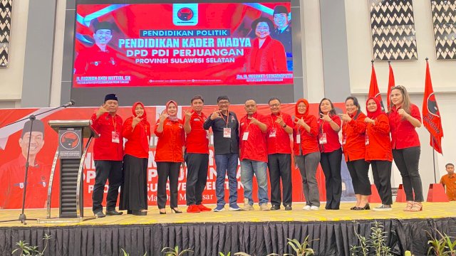 150 Anggota di Sulsel Ikuti Pelatihan Kader Madya PDIP, Djarot Sampaikan Salam Megawati