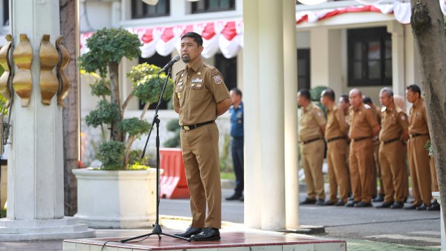 Pimpin Apel, Andi Arwin Azis Sampaikan Komitmen Jaga Tanggung Jawab dan Silaturahmi 