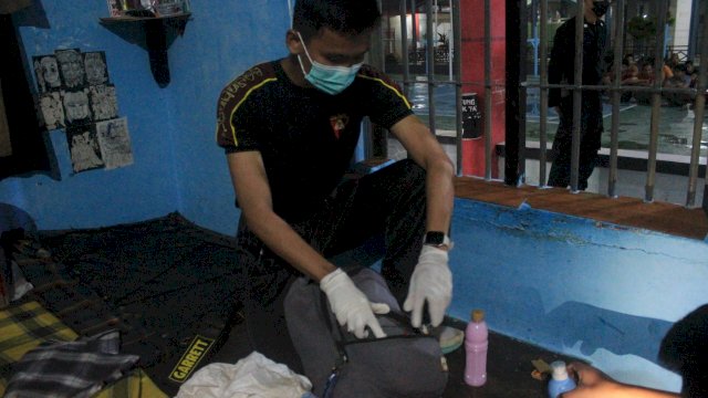 Rutan Kelas I Makassar Razia Kamar Tahanan, 33 Orang Ikuti Tes Urine 