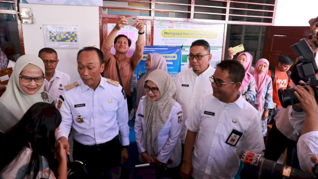 PJ Sekda Kota Makassar Hadiri Launching Posyandu Era Baru SPM