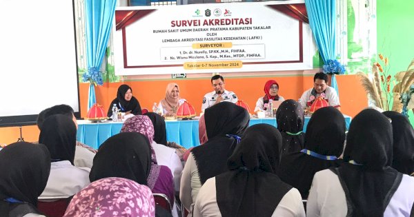 Wakili Pj Bupati, Muhammad Hasbi Hadiri Pembukaan Survei Akreditasi LAFKI di RSUD Pratama Takalar