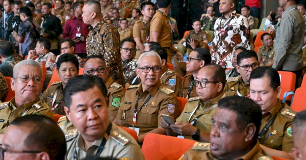 Pj Gubernur Gorontalo Rudy Salahuddin Hadiri Rakornas Pemerintah Pusat dan Daerah Tahun 2024 