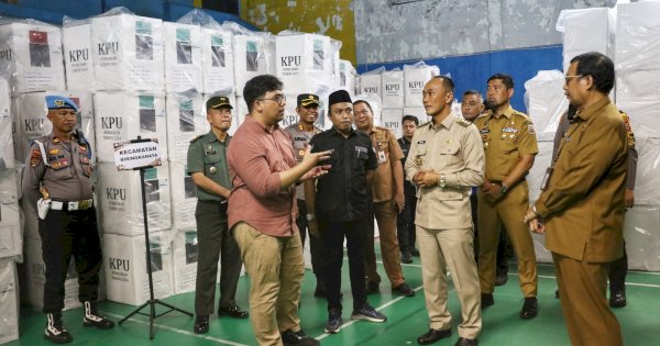 Logistik Pilkada Serentak di Makassar Telah 100 Persen 