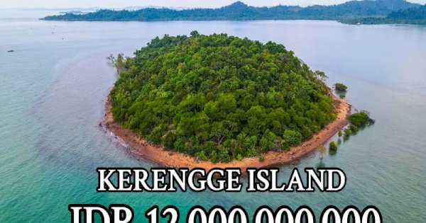 Viral Pulau Ini Dijual Rp12 Miliar, Netizen: Murah Banget 