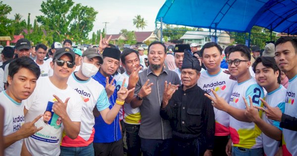 Semangat Ribuan Warga Bulukumba Hadiri Kampanye Andi Sudirman