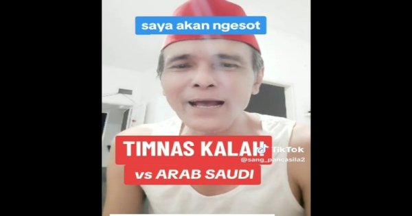 Pria Ini Janji Ngesot ke Madura Jika Timnas Indonesia Menang, Kini Ditagih Netizen 