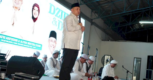 Munafri-Aliyah Tutup Masa Kampanye dengan Zikir dan Doa Bersama