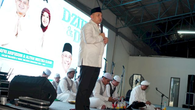 Munafri-Aliyah Tutup Masa Kampanye dengan Zikir dan Doa Bersama