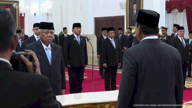 Presiden Prabowo Lantik Basuki Hadimuljono sebagai Kepala Otorita IKN