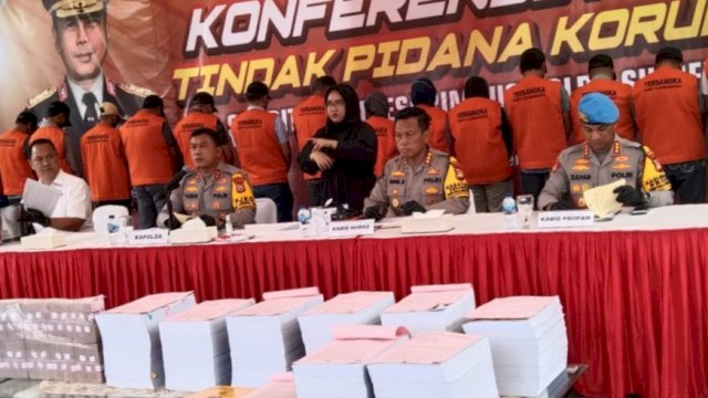 Polda Bongkar Sejumlah Kasus Korupsi di Sulsel, Rugikan Negara Rp 84 Miliar 