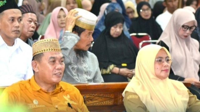 Hadiri Peringatan Maulid Nabi 1446 H di Masjid Al-Markas Al-Islami, Ini Yang Disampaikan Pj Bupati Maros 