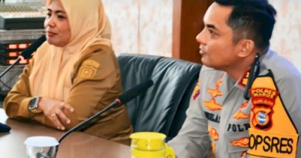 Plt Bupati Maros Terima Kunjungan Kapolres, Bahas Kolaborasi Pemerintah dan Kepolisian