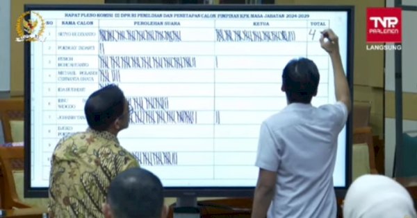 Komisi III DPR RI Resmi Tetapkan Pimpinan KPK, Setyo Budiyanto Jadi Ketua 