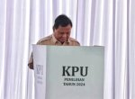 Presiden Prabowo Nyoblos di TPS Hambalang, Pilihan Rahasia&nbsp;
