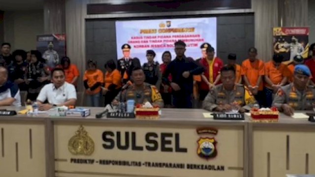 Polda Sulsel Tangkap 39 Orang Terkait TPPO, Dijadikan Pekerja Migran dan Eksploitasi Seksual 