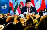 Di Forum KTT G20, Prabowo Lantang Desak Gencatan Senjata di Ukraina dan Gaza